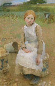 Küçük Gül, 1889 by George Clausen