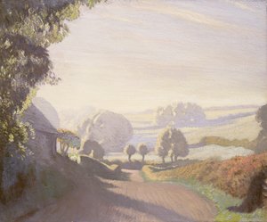 Eylül Sabahı, Tarlalar by George Clausen