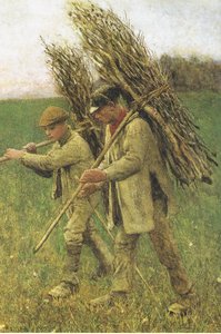 Tarlalardan dönüş by George Clausen