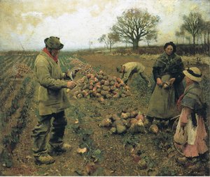 kış çalışması by George Clausen
