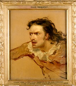 Edmund Kean "Eski Borçları Ödemenin Yeni Bir Yolu"nda Sir Giles Overreach rolünde, c.1816
