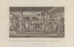 Tattersal's'a bir 'Bakın' by George Cruikshank