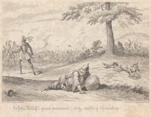Alanın Başka Bir Parçası: 'Henry IV Kısım I,' Perde V, Sahne IV by George Cruikshank