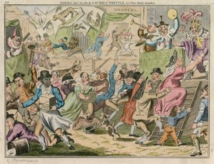Bartholomew Fuarı, Londra by George Cruikshank