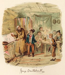 Charles Dickens'ın kitabı by George Cruikshank