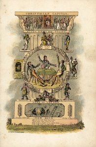 Korint Başkenti by George Cruikshank