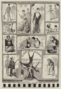 Herkes Kendi Pandomimini by George Cruikshank