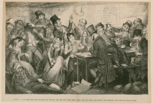 Sarhoşun Çocuklarından, 1848 by George Cruikshank