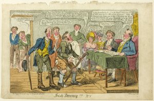 İrlanda terbiyesi! ! Hayır. 1 by George Cruikshank
