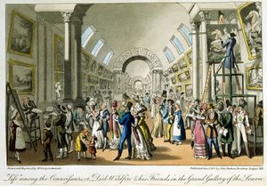 La grande galerie du Louvre - David Carey, Londra tarafından “” Paris