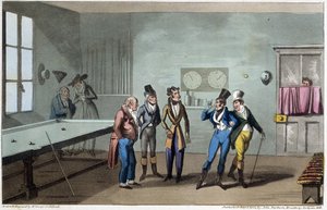 Bilardo salonundaki adamlar - David Carey