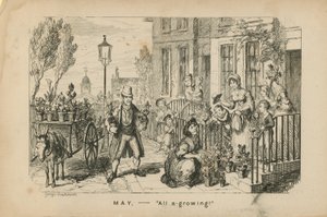 Mayıs - hepsi büyüyor by George Cruikshank