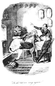 Ah ah! tekrar çalalım!, c1840s. by George Cruikshank