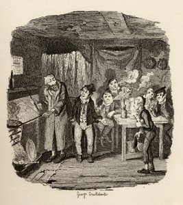Oliver, saygıdeğer yaşlı beyefendiyle, Charles Dickens