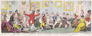 Soylu Eğlenceler veya Ailenin Mizahları by George Cruikshank