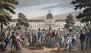 Promenade au Jardin des Tuileries - David Carey, Londra tarafından “Paris