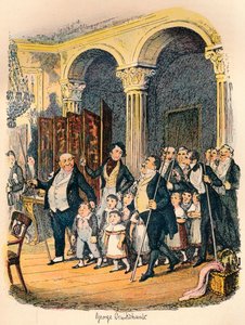 Halka Açık Akşam Yemekleri, c1900 by George Cruikshank