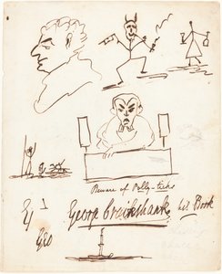 hicivli eskizler by George Cruikshank