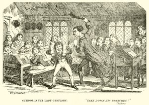 School in the last century  by George Cruikshank