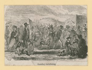 Pazar kırsallaştırma by George Cruikshank