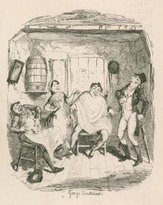 Berber Dükkanı by George Cruikshank