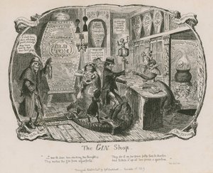 Cin Dükkanı by George Cruikshank