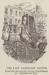 Son Cabrio Sürücüsü by George Cruikshank
