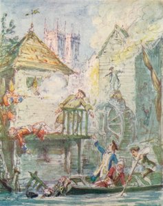 Misers Kızı: 1920, Jacobite Kulübünün Dağılımı, c1842, 1913 by George Cruikshank