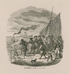 Gezinti, Greenwich Hastanesi by George Cruikshank