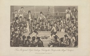 Tom, Jerry ve Logic, Tommy the Sweep'i destekliyor by George Cruikshank