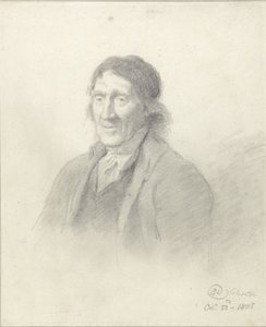 Bir Adamın Portresi, 1805 (kağıt üzerine mürekkepli grafit)