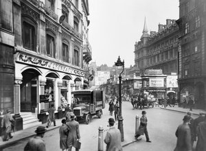 Cannon Street, Lyons mağazası, otel ve istasyon, Londra, c1920-c1930.