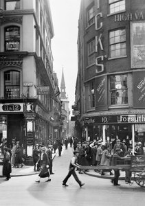 Cheapside, Londra Şehri, c1920