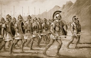 Bir Makedon Phalanx, 
