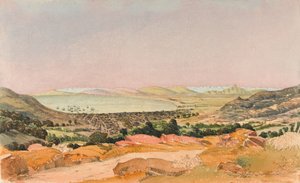 Cape Town, 1862 dolayları (suluboya) by George E.L.S. Sanford