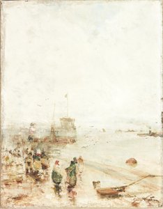 North Shields Balık Rıhtımı (tuval üzerine yağlı boya)