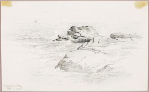 Bordighera, İtalya by George Elbert Burr