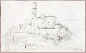 Reichenberg Kalesi, St. Goarshausen yakınında