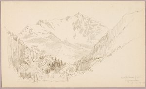 Ceppomorelli - Monte Rosa by George Elbert Burr