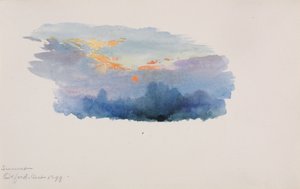 Günbatımı, Oxford by George Elbert Burr