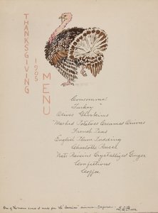 Şükran Günü Menüsü by George Elbert Burr