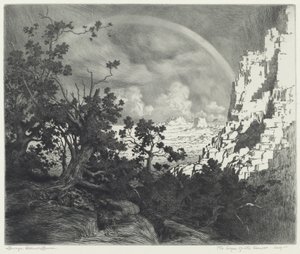 Çölün Kenarı, Arizona by George Elbert Burr
