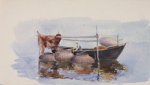 İsimsiz--Balıkçı Teknesi, yak. 1900.