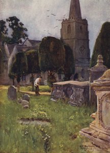 Painswick Kilisesi by George Franck Nicholls