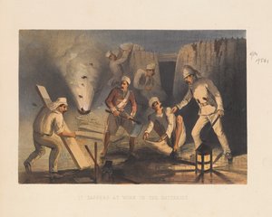 ?Sappers Pillerde iş başında mı?, 1857