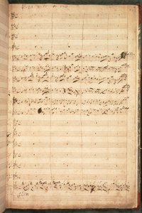R.M.2.h.5 f18 II. George ve Kraliçe Caroline için Taç Giyme Marşı için Orijinal Skor by George Frederick Handel