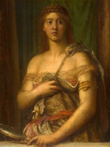 Bir Roma Hanımı, 1892. by George Frederick Watts