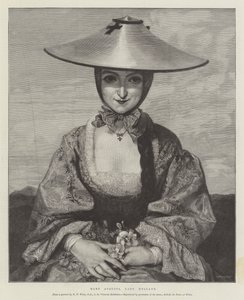 Mary Augusta, Leydi Hollanda by George Frederick Watts