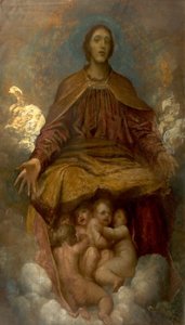 Hıristiyanlığın Ruhu, 1872-75 by George Frederick Watts
