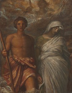 Zaman, Ölüm ve Yargı, 1866. by George Frederick Watts
